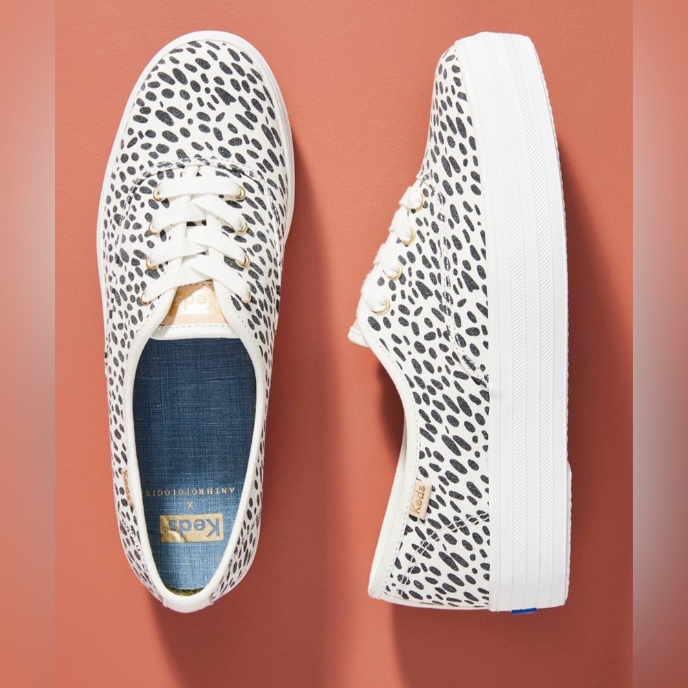Keds x Anthropologie Champion sneakers in a black and white 8